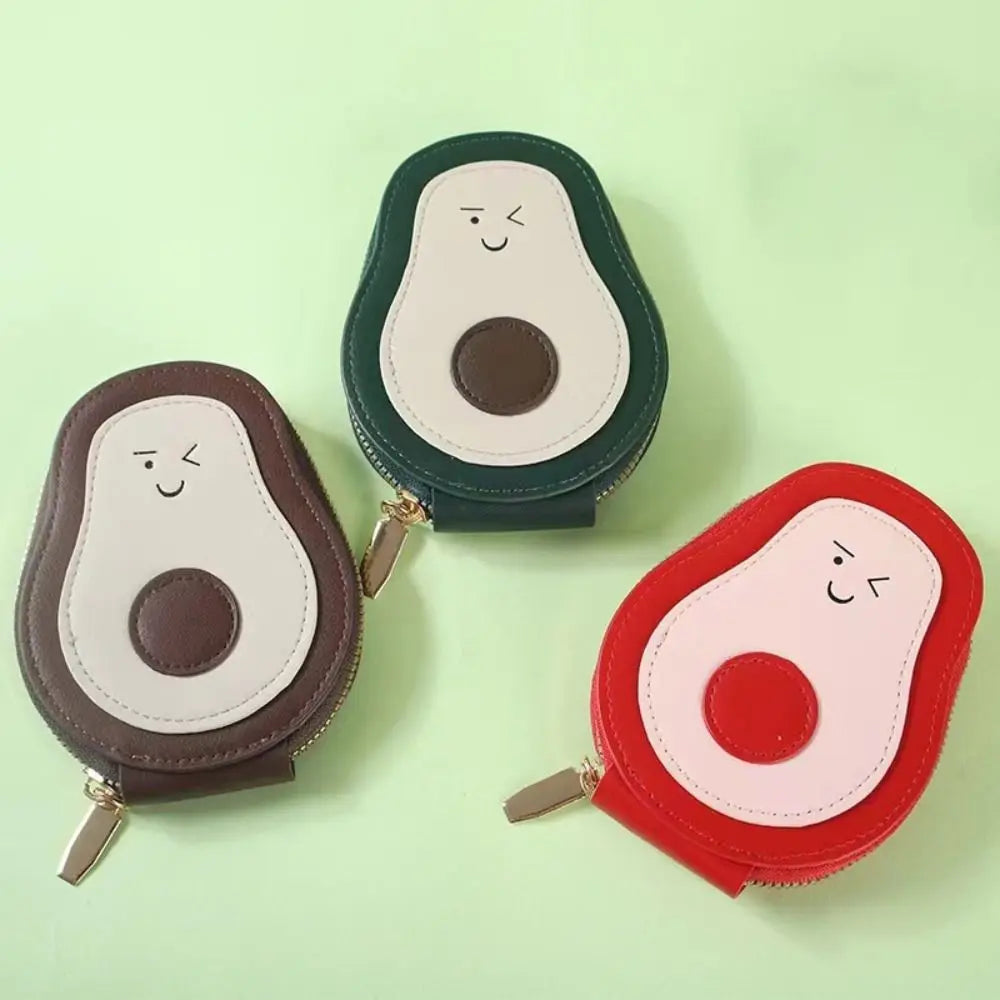 Cute PU Avocado Wallet
