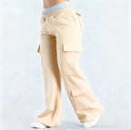 Cakulo Wide-Leg Cargo Pants