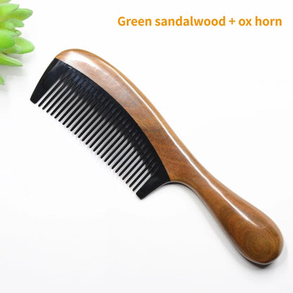Sandalwood Drum Comb
