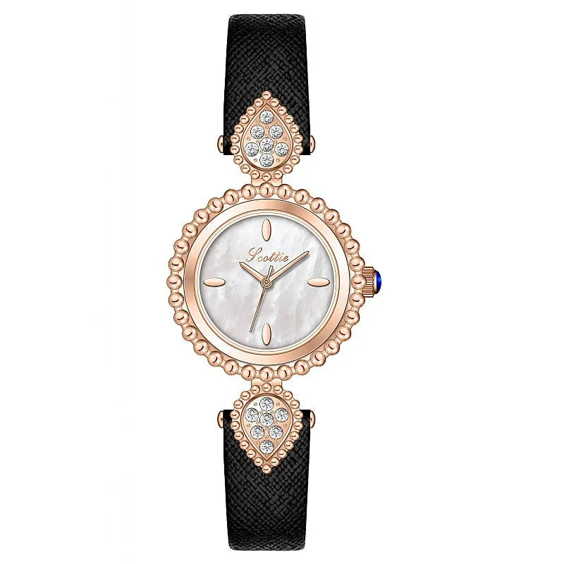 Leather Needle Watch