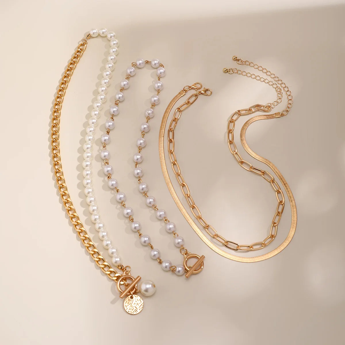 Multi-Layered Fashion Necklace