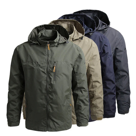 Men’s Tactical Waterproof Windbreaker