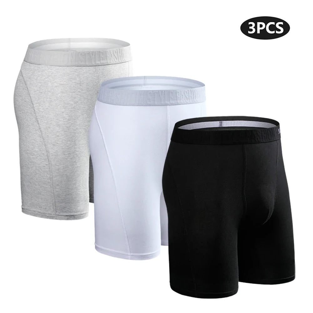 Long Cotton Boxers