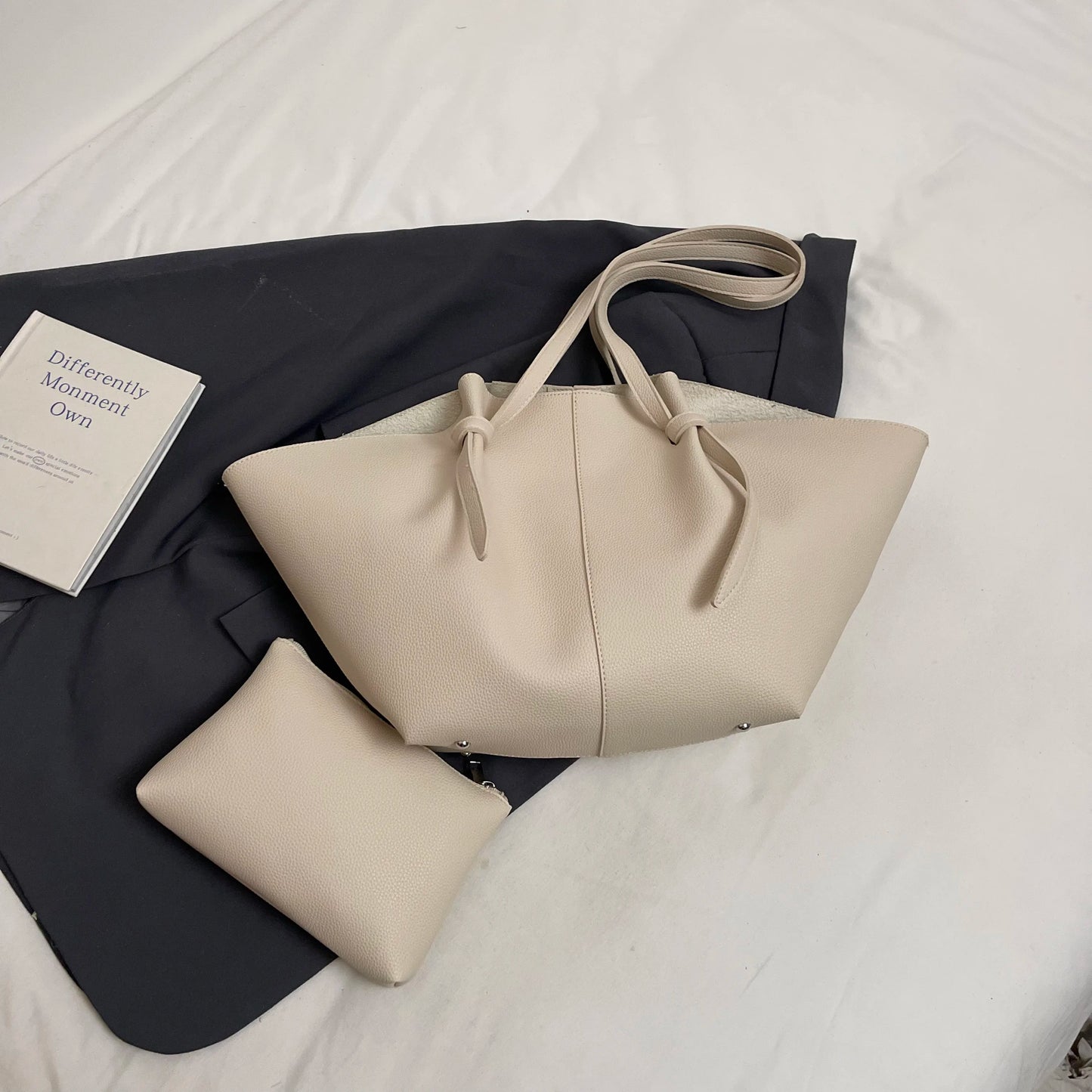 Branded Designer 2-IN-1 Shoulder Tote Bag for Women