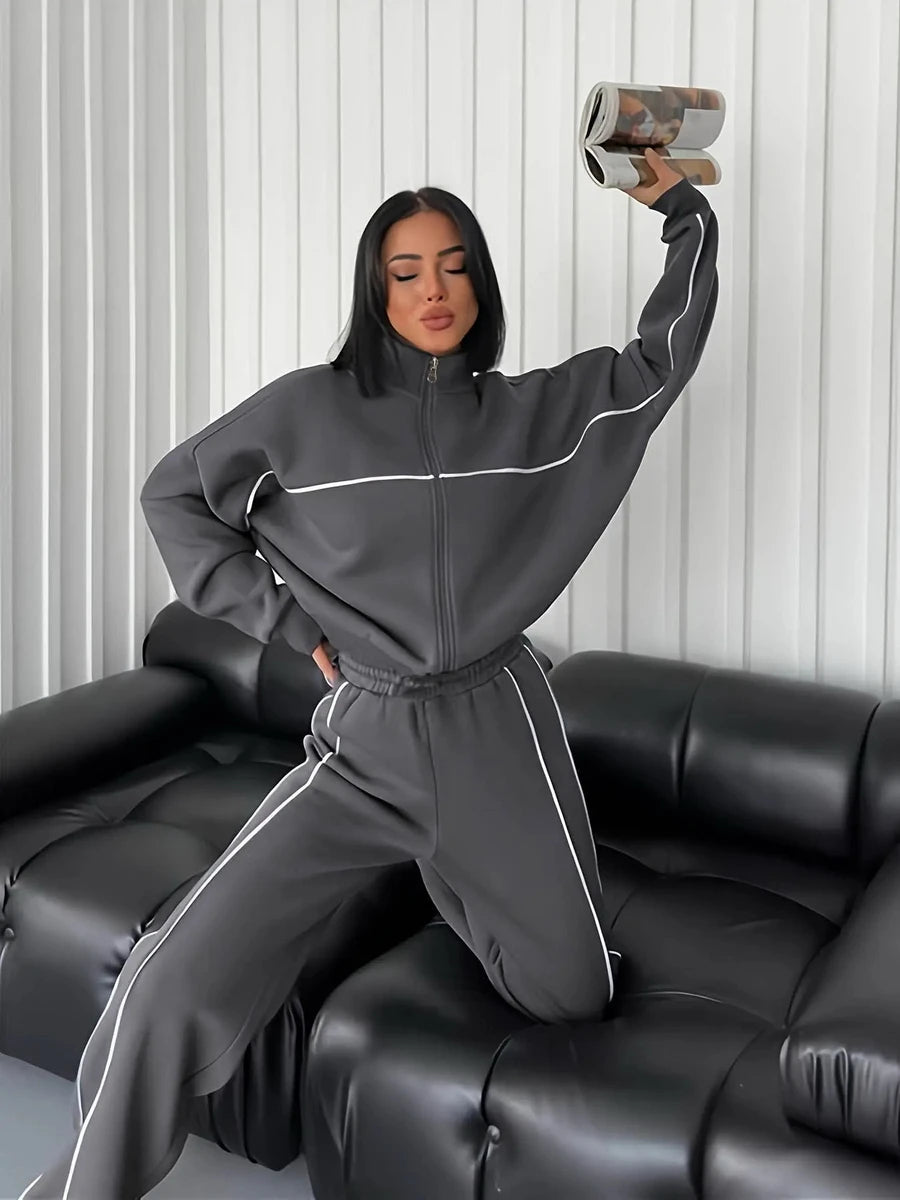 Two-Piece Women’s Tracksuit Set