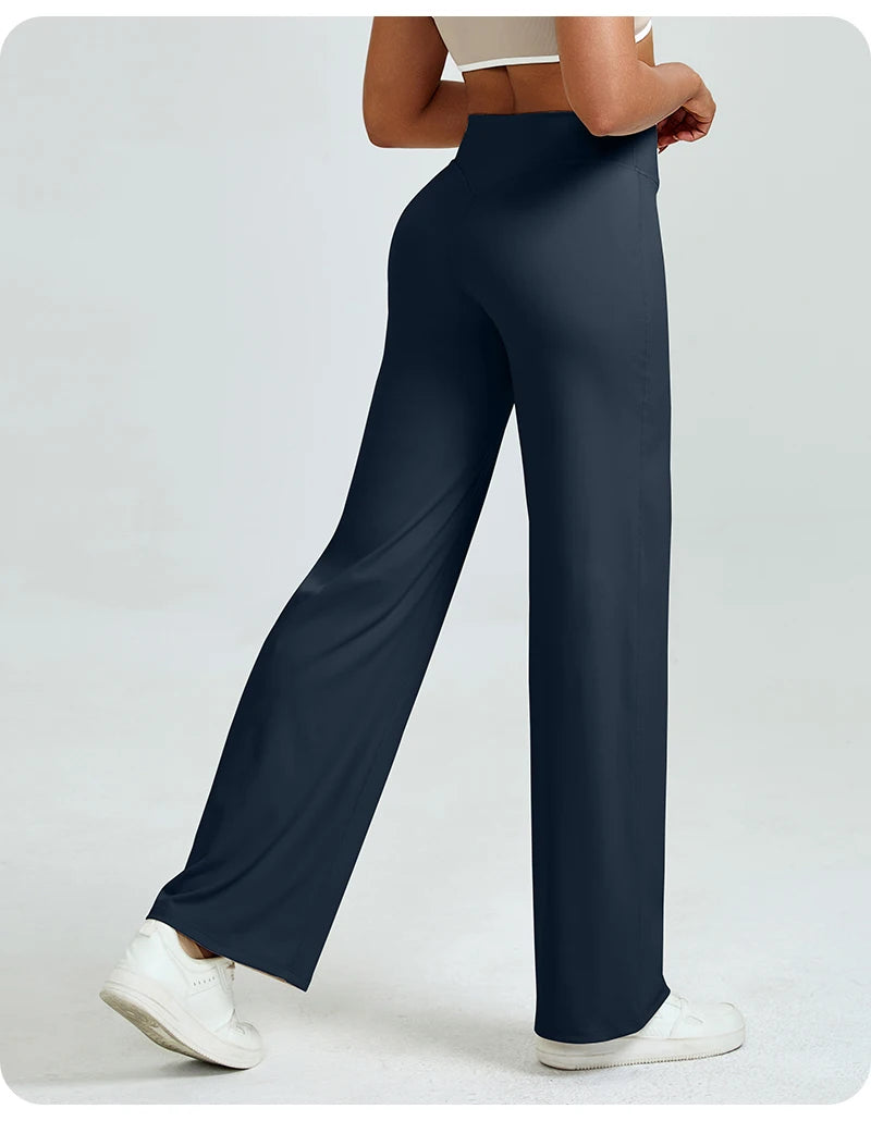 Naked-Feel Straight-Leg Yoga Pants