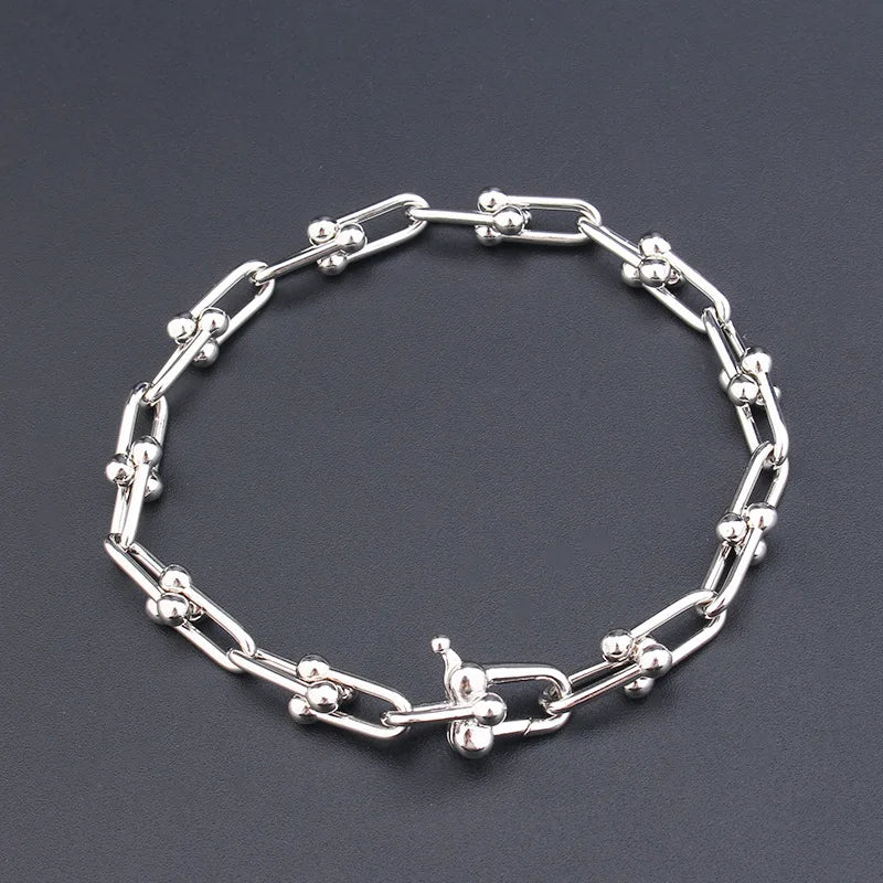 Simple Style Chain Bracelet