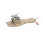 Concise PU Summer Slippers