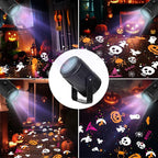 Rotating Halloween Pattern Projector