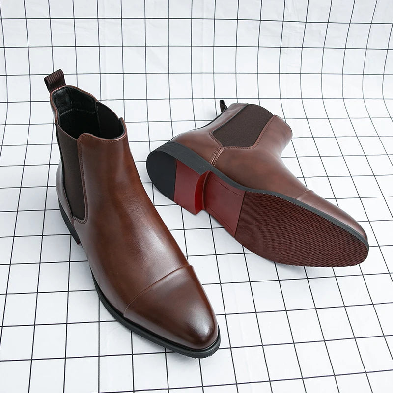 Red Sole Chelsea Boots