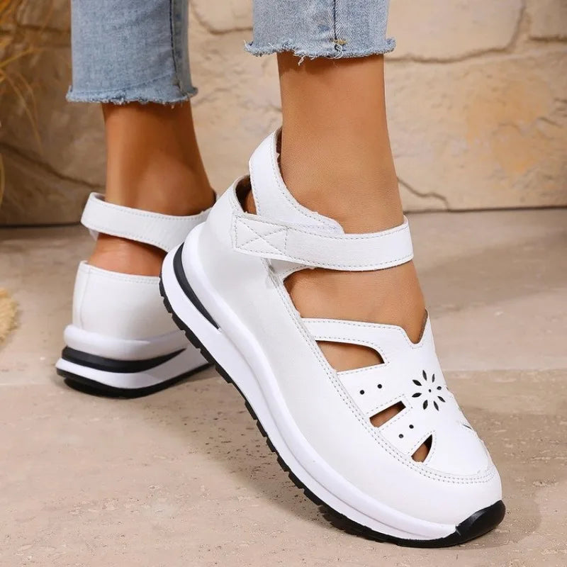 Women Basic PU Sandals