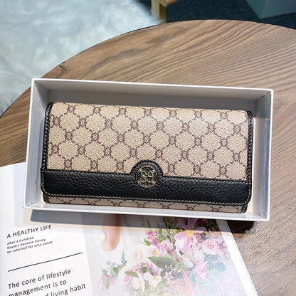 Luxury Leather Long Wallet
