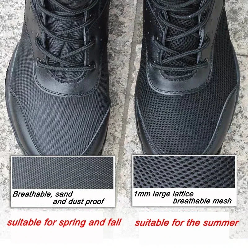 LUOIHAWK Tactical Mesh Combat Boots