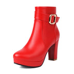 Ankle Heel Boots