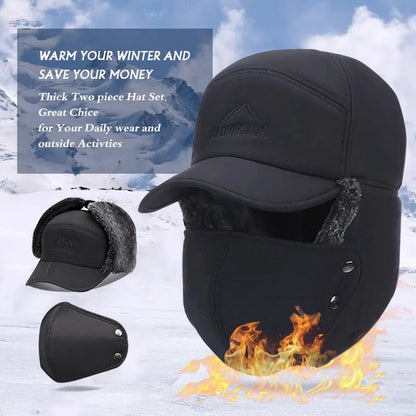 Windproof Ski Trapper Cap