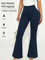 Super-Soft Bell-Bottom Yoga Leggings