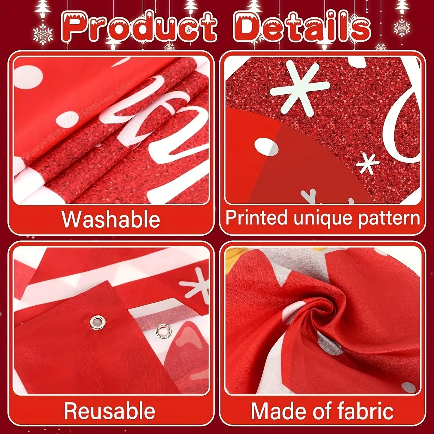 Merry Christmas Door Banner