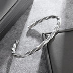 Retro Punk Koi Fish Engraved Bracelet