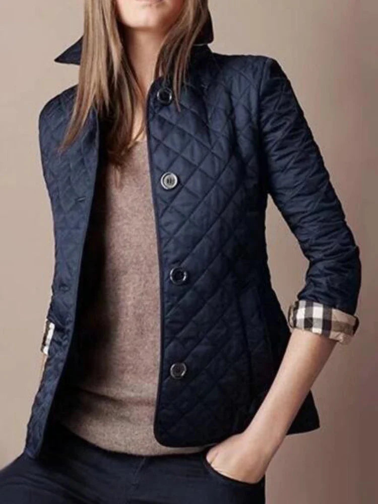 Elegant Quilted Winter Coat