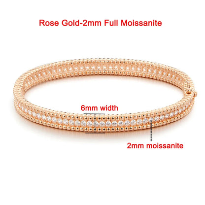 2mm Full Moissanite Bracelets
