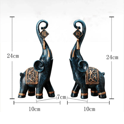Elephant Sculpture Home Decor