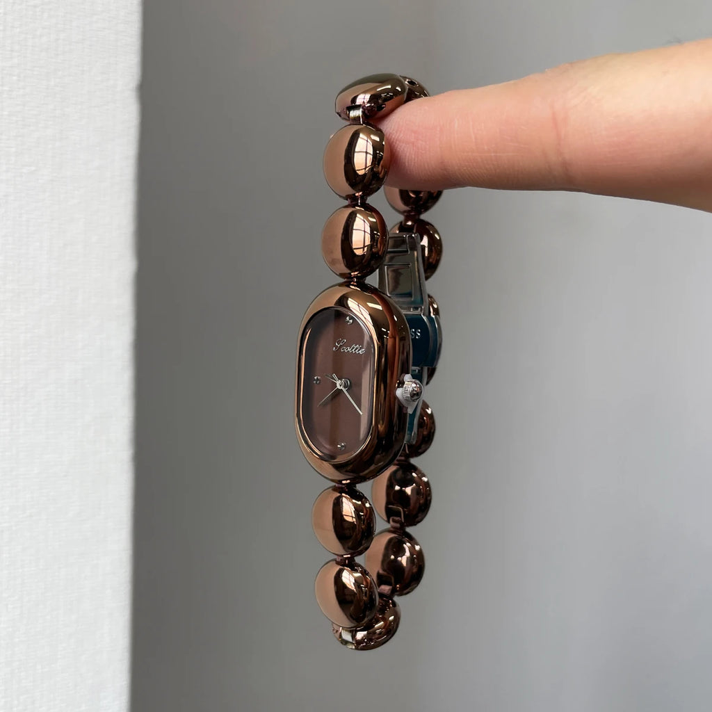 Oval Steel Watch