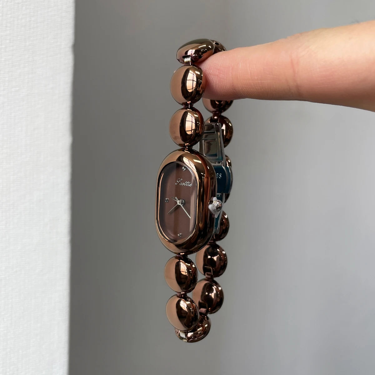 Oval Steel Watch