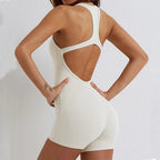 Women's Yoga High-Stretch Slim Playsuit
