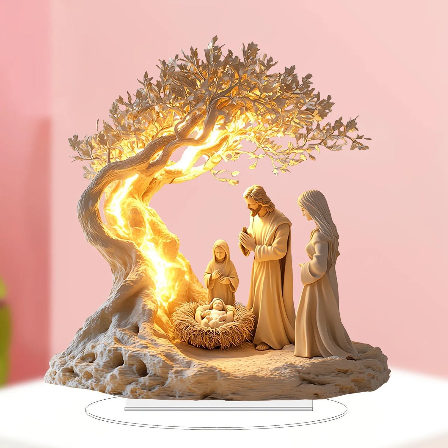 Jesus tree of life ornament