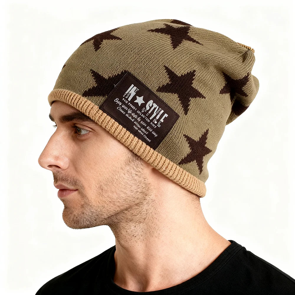 Autumn Star Knit Beanie