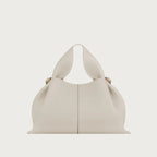 Pleated Leather Crossbody Bag