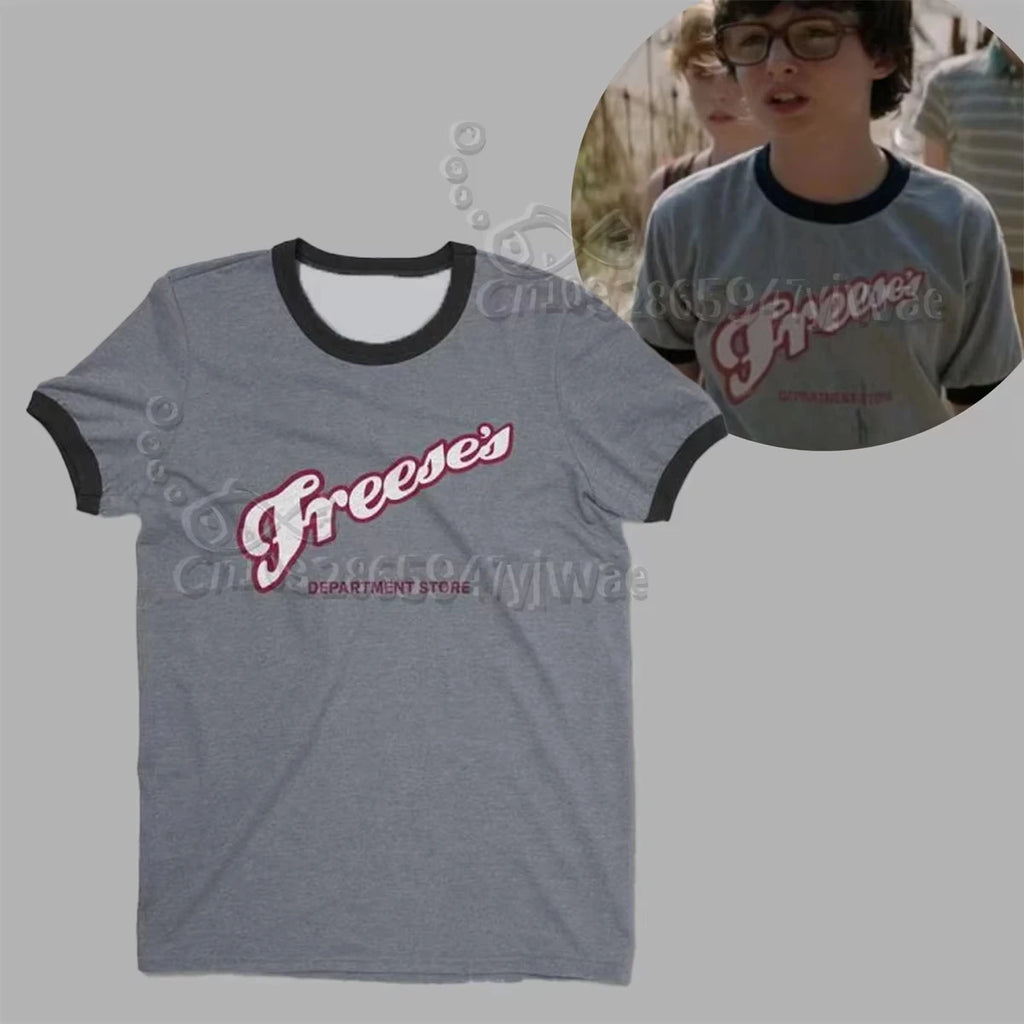 Retro Letter Graphic Print T-Shirt