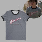 Retro Letter Graphic Print T-Shirt
