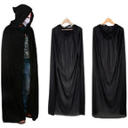 Black Grim Reaper Costume Cloak