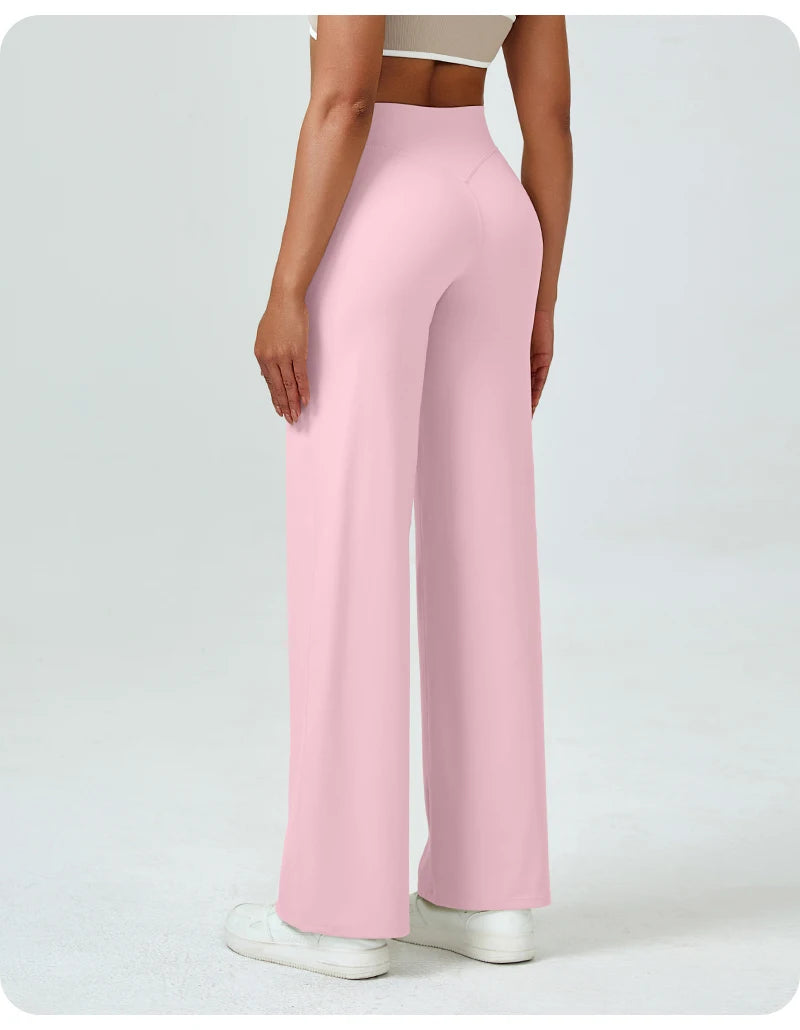 Naked-Feel Straight-Leg Yoga Pants