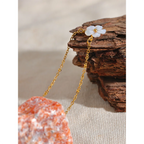 Flower Shell Pendant Necklace