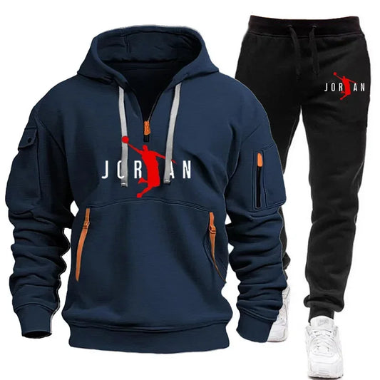 Men's Blazer Tracksuit Set