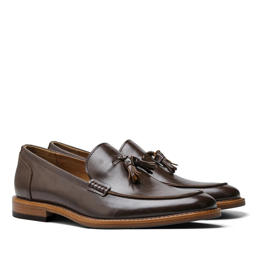 Round-Toe PU Leather Shoes