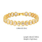 Gold Copper Chain Bracelet