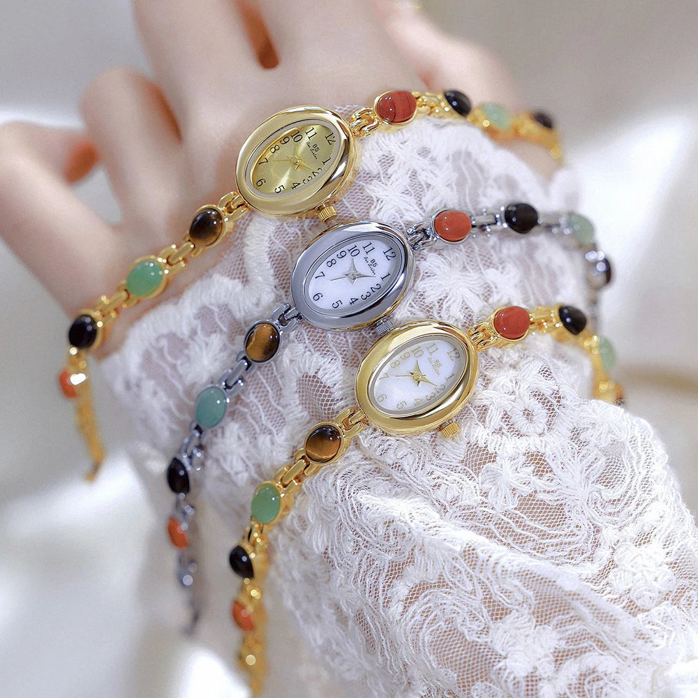 Jade Oval Watch