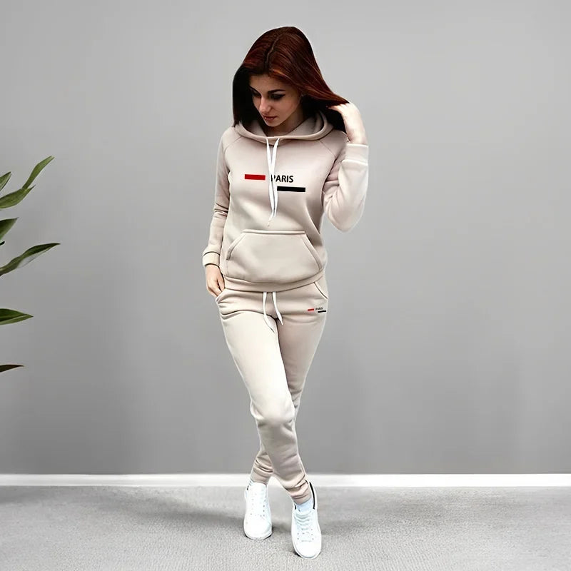 Hooded Tracksuit Set