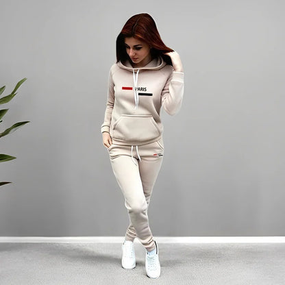 Hooded Tracksuit Set