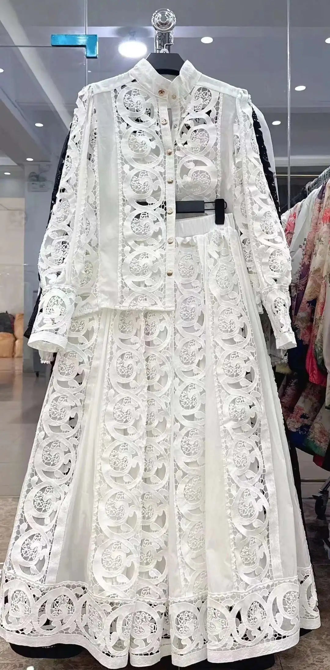 Autumn Crochet Lace Set