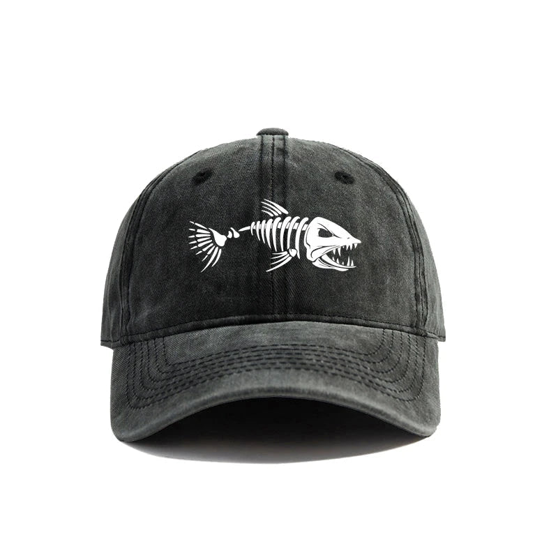 Fish Bone Baseball Cap