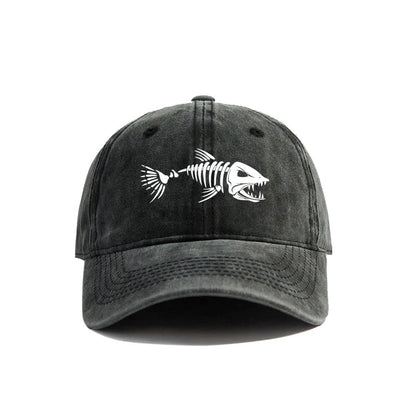 Fish Bone Baseball Cap