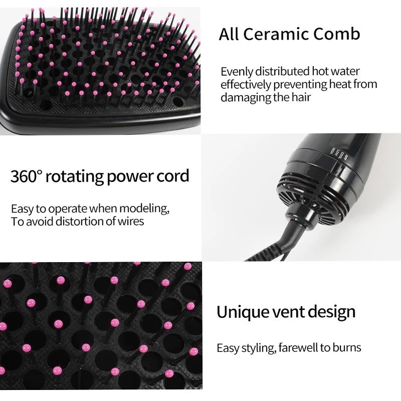Hot Air Hair Brush