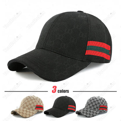 Red Green Stripe Cap