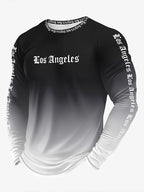 3D Print Casual Long Sleeve Tee