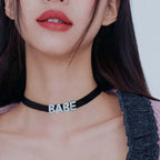 Custom Letter Choker Necklace