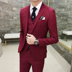 Korean Three-Piece Gentleman Suit